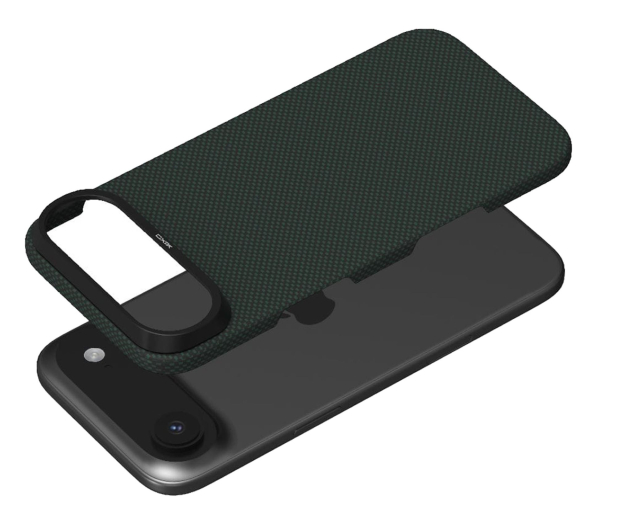 YAXO Aramid Fiber Ultra Slim Case MagSafe iPhone 17 Air Green - 1455875 - zdjęcie 4